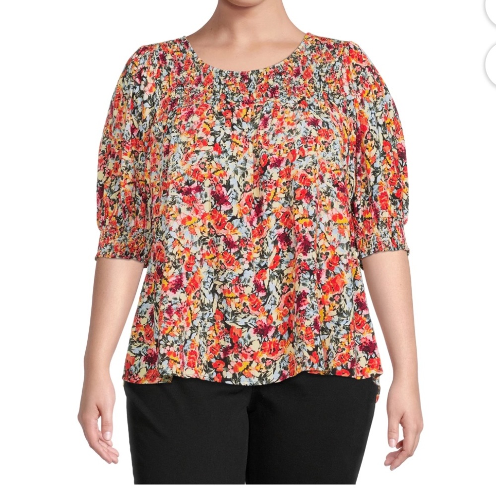 NWT Floral Blouse